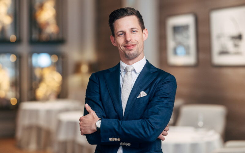 Portrait Restaurant Manager Marius Juerke
