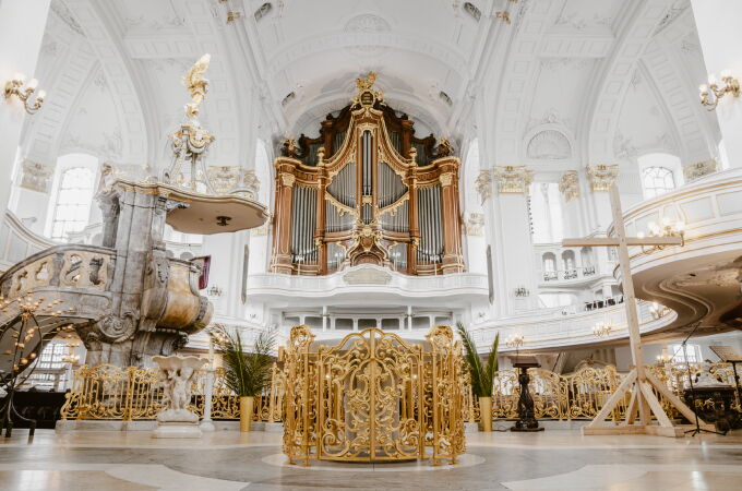 St. Michaelis Kirche von Innen