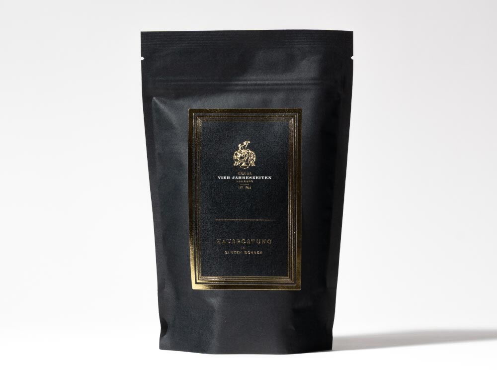 HVJ Kaffee Hausröstung - Ein Produkt des Hotel Vier Jahreszeiten in Hamburg