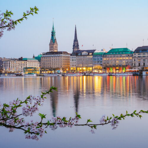 View over the Inner Alster