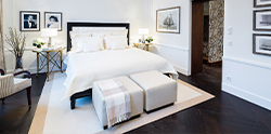 Hotel Vier Jahreszeiten - Celebrity Suite Lakeview - Ralph Lauren Suite - Bedroom