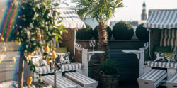 Dachterrasse - Strandkörbe